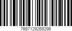 Código de barras (EAN, GTIN, SKU, ISBN): '7897129268298'