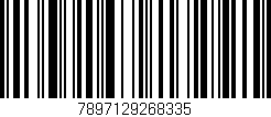 Código de barras (EAN, GTIN, SKU, ISBN): '7897129268335'
