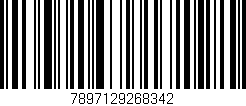 Código de barras (EAN, GTIN, SKU, ISBN): '7897129268342'