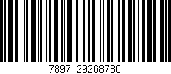 Código de barras (EAN, GTIN, SKU, ISBN): '7897129268786'