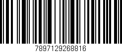 Código de barras (EAN, GTIN, SKU, ISBN): '7897129268816'