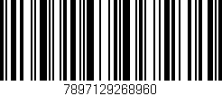 Código de barras (EAN, GTIN, SKU, ISBN): '7897129268960'