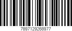 Código de barras (EAN, GTIN, SKU, ISBN): '7897129268977'