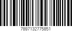 Código de barras (EAN, GTIN, SKU, ISBN): '7897132775851'