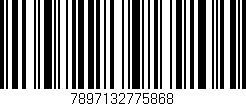 Código de barras (EAN, GTIN, SKU, ISBN): '7897132775868'
