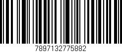 Código de barras (EAN, GTIN, SKU, ISBN): '7897132775882'