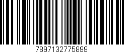 Código de barras (EAN, GTIN, SKU, ISBN): '7897132775899'