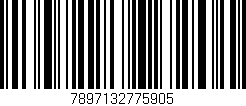 Código de barras (EAN, GTIN, SKU, ISBN): '7897132775905'
