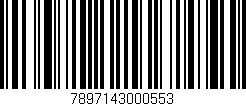 Código de barras (EAN, GTIN, SKU, ISBN): '7897143000553'