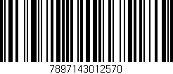 Código de barras (EAN, GTIN, SKU, ISBN): '7897143012570'
