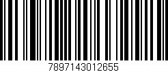 Código de barras (EAN, GTIN, SKU, ISBN): '7897143012655'