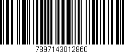 Código de barras (EAN, GTIN, SKU, ISBN): '7897143012860'