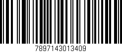 Código de barras (EAN, GTIN, SKU, ISBN): '7897143013409'