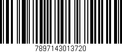 Código de barras (EAN, GTIN, SKU, ISBN): '7897143013720'