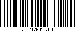 Código de barras (EAN, GTIN, SKU, ISBN): '7897175012289'