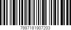 Código de barras (EAN, GTIN, SKU, ISBN): '7897181907203'