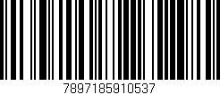 Código de barras (EAN, GTIN, SKU, ISBN): '7897185910537'