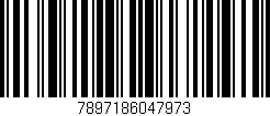 Código de barras (EAN, GTIN, SKU, ISBN): '7897186047973'