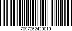 Código de barras (EAN, GTIN, SKU, ISBN): '7897262428818'