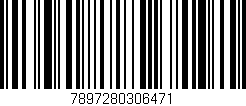 Código de barras (EAN, GTIN, SKU, ISBN): '7897280306471'