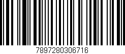 Código de barras (EAN, GTIN, SKU, ISBN): '7897280306716'