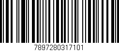 Código de barras (EAN, GTIN, SKU, ISBN): '7897280317101'