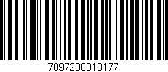 Código de barras (EAN, GTIN, SKU, ISBN): '7897280318177'