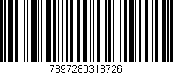 Código de barras (EAN, GTIN, SKU, ISBN): '7897280318726'