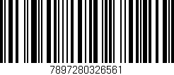 Código de barras (EAN, GTIN, SKU, ISBN): '7897280326561'
