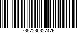 Código de barras (EAN, GTIN, SKU, ISBN): '7897280327476'