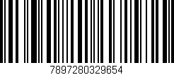 Código de barras (EAN, GTIN, SKU, ISBN): '7897280329654'