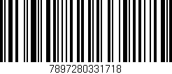 Código de barras (EAN, GTIN, SKU, ISBN): '7897280331718'