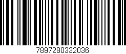 Código de barras (EAN, GTIN, SKU, ISBN): '7897280332036'