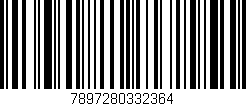 Código de barras (EAN, GTIN, SKU, ISBN): '7897280332364'