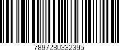Código de barras (EAN, GTIN, SKU, ISBN): '7897280332395'