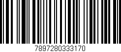 Código de barras (EAN, GTIN, SKU, ISBN): '7897280333170'