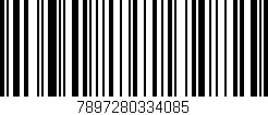 Código de barras (EAN, GTIN, SKU, ISBN): '7897280334085'