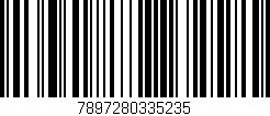 Código de barras (EAN, GTIN, SKU, ISBN): '7897280335235'