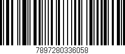 Código de barras (EAN, GTIN, SKU, ISBN): '7897280336058'