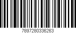Código de barras (EAN, GTIN, SKU, ISBN): '7897280336263'