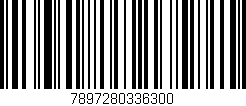 Código de barras (EAN, GTIN, SKU, ISBN): '7897280336300'