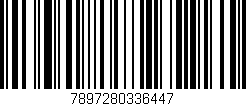 Código de barras (EAN, GTIN, SKU, ISBN): '7897280336447'