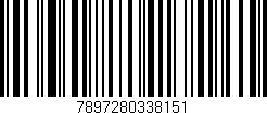 Código de barras (EAN, GTIN, SKU, ISBN): '7897280338151'
