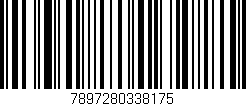 Código de barras (EAN, GTIN, SKU, ISBN): '7897280338175'