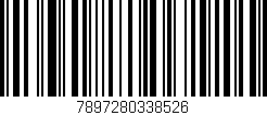 Código de barras (EAN, GTIN, SKU, ISBN): '7897280338526'