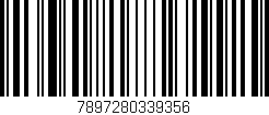 Código de barras (EAN, GTIN, SKU, ISBN): '7897280339356'