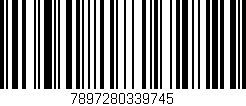 Código de barras (EAN, GTIN, SKU, ISBN): '7897280339745'
