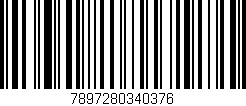 Código de barras (EAN, GTIN, SKU, ISBN): '7897280340376'