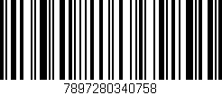 Código de barras (EAN, GTIN, SKU, ISBN): '7897280340758'