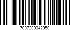 Código de barras (EAN, GTIN, SKU, ISBN): '7897280342950'